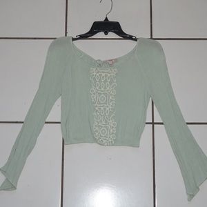 Pale Green Crop Top, from Marshalls